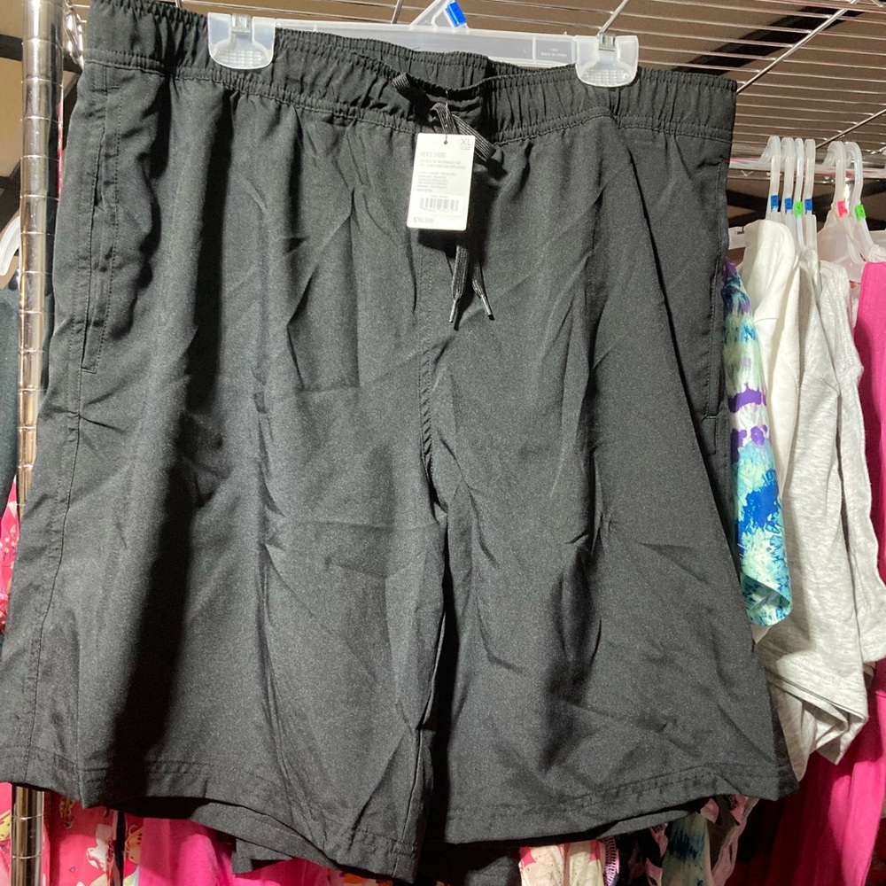 Men's Black Shorts